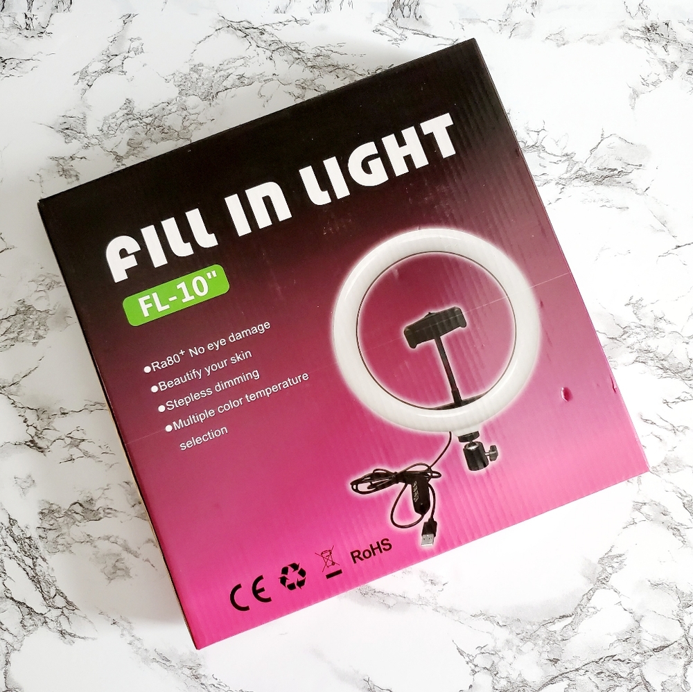 10" LED Desktop Ring light